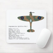 Spitfire mousepad (Mit Mouse)