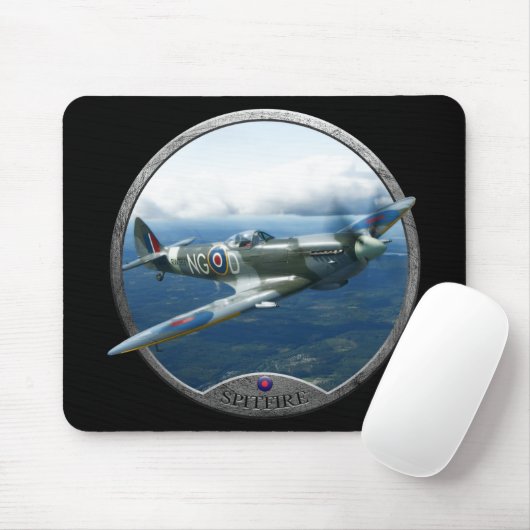 Spitfire Mousepad (Mit Mouse)