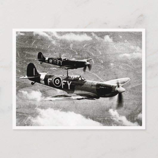 Spitfire Pair Postkarte (Vorderseite)