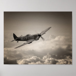 Spitfire Patrol Poster