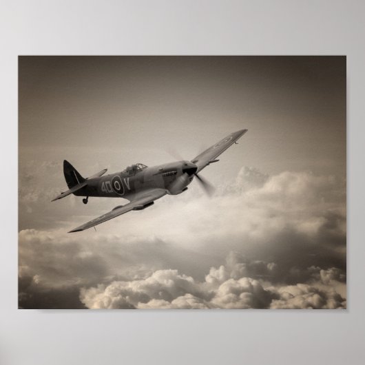 Spitfire Patrol Poster (Vorne)