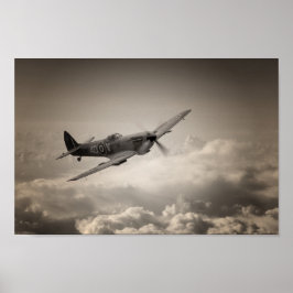 Spitfire Patrol Poster