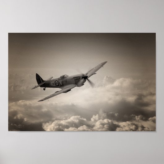 Spitfire Patrol Poster (Vorne)