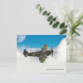 Spitfire Postcard Postkarte (Stehend Vorderseite)