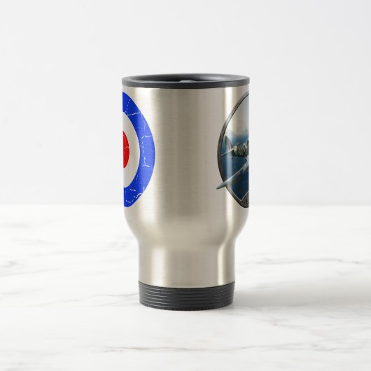 Spitfire-Posten-Tasse oder Schale Reisebecher (Mittel)