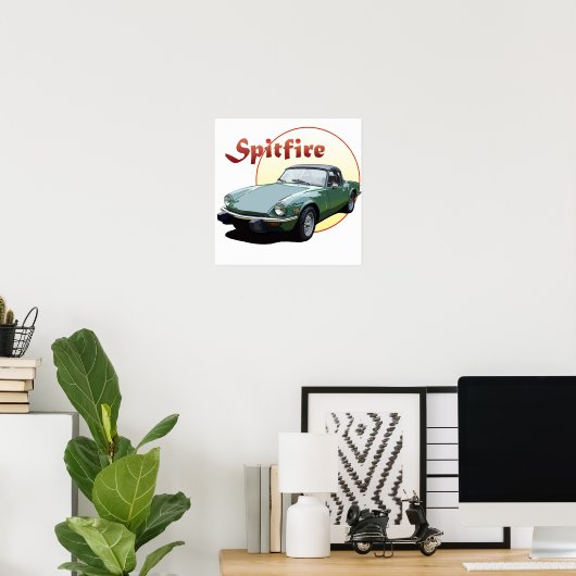 Spitfire Poster (Heimbüro)