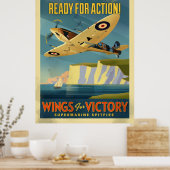 Spitfire Poster (Küche)