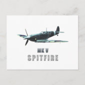 Spitfire Postkarte (Vorderseite)