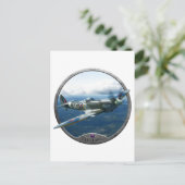 Spitfire Postkarte (Stehend Vorderseite)