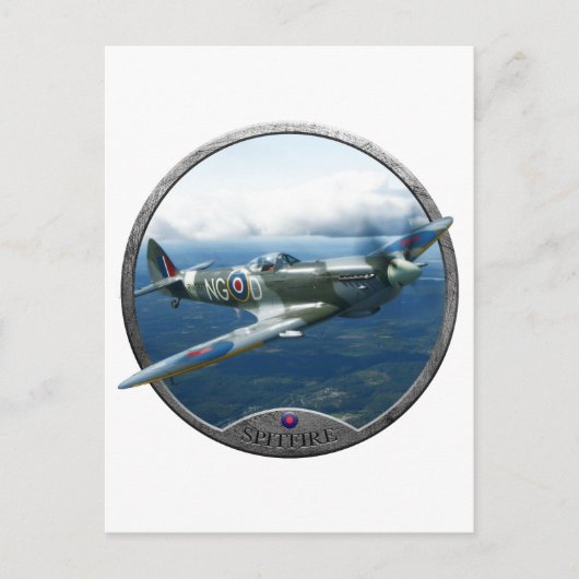 Spitfire Postkarte (Vorderseite)