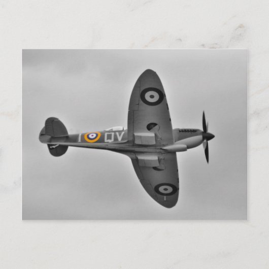 Spitfire Postkarte (Vorderseite)