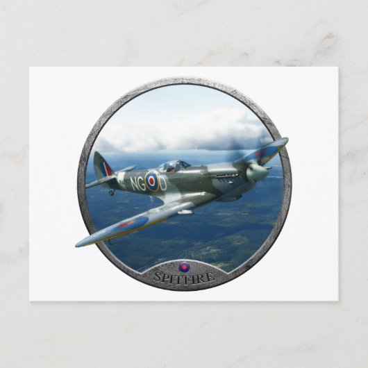 Spitfire Postkarte (Vorderseite)