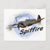 Spitfire Postkarte (Vorderseite)