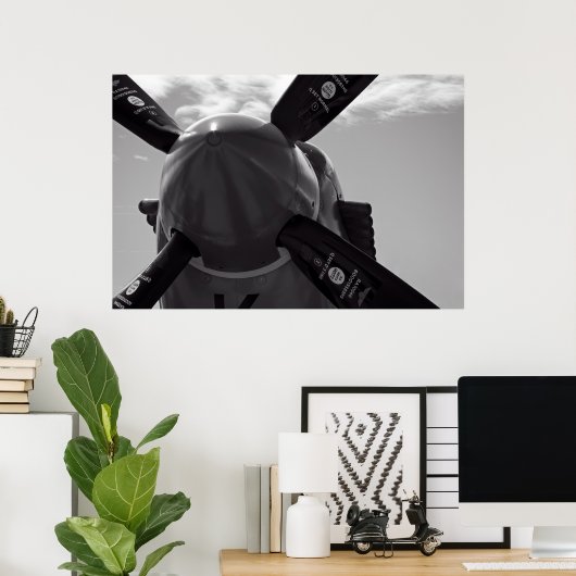 SPITFIRE PROPELLER POSTER (Heimbüro)