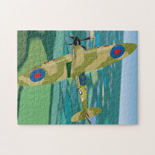 Spitfire-Puzzle Puzzle (Horizontal)