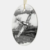 Spitfire-Schmuck Keramik Ornament (Links)