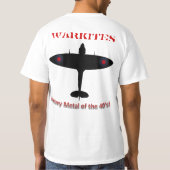 Spitfire-Schweres Metall T-Shirt (Rückseite)