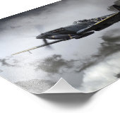 Spitfire TE311 Fotodruck (Ecke)