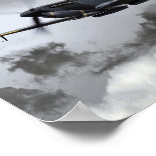 Spitfire TE311 Poster (Ecke)