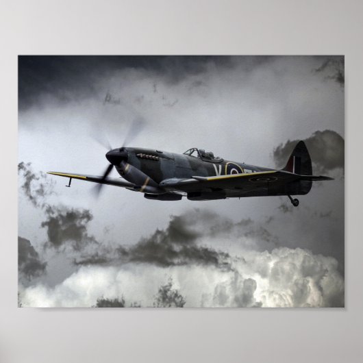 Spitfire TE311 Poster (Vorne)