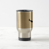 Spitfire-Trainer im Flug Reisebecher (Mittel)