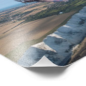 Spitfire über England Fotodruck (Ecke)