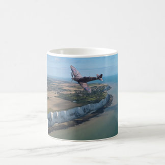 Spitfire über England Kaffeetasse