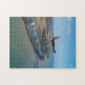 Spitfire über England-Laubsäge Puzzle (Horizontal)