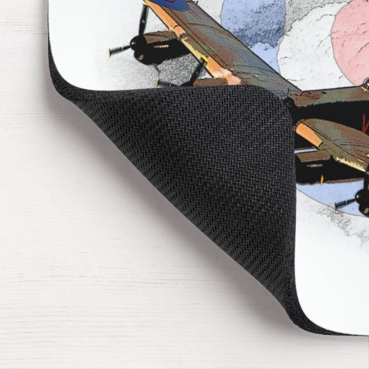 Spitfire und Lancaster Mousepad (Ecke)