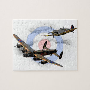 Spitfire und Lancaster Puzzle
