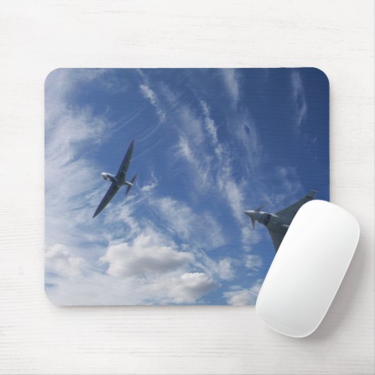 Spitfire und Taifun Mousepad (Mit Mouse)