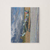 Spitfire unter Sturm-Wolken Puzzle (Vertikal)