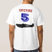 Spitfire V T-Shirt (Rückseite)