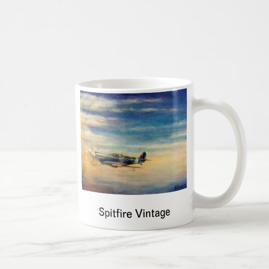 Spitfire Vintag Kaffeetasse (Rechts)