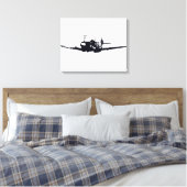 *Spitfire* von David Goodall Leinwanddruck (Insitu (Schlafzimmer))