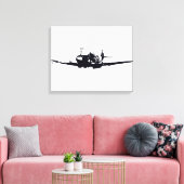 *Spitfire* von David Goodall Leinwanddruck (Insitu (Wohnzimmer))