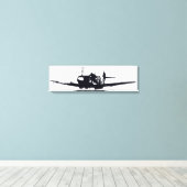 *Spitfire* von David Goodall Leinwanddruck (Insitu (Holzboden))