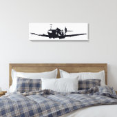 *Spitfire* von David Goodall Leinwanddruck (Insitu (Schlafzimmer))