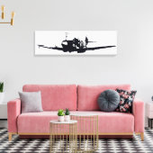 *Spitfire* von David Goodall Leinwanddruck (Insitu (Wohnzimmer))