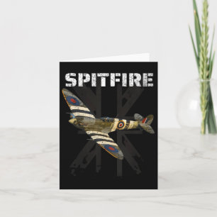 Spitfire Ww2 Schlacht von Großbritannien kämpfen F Karte