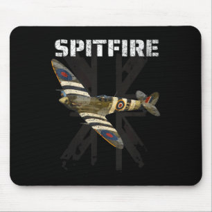 Spitfire Ww2 Schlacht von Großbritannien kämpfen F Mousepad