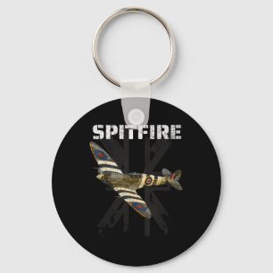 Spitfire Ww2 Schlacht von Großbritannien kämpfen F Schlüsselanhänger