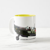 Spitfire Zweifarbige Tasse (Vorderseite Links)