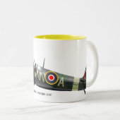 Spitfire Zweifarbige Tasse (VorderseiteRechts)