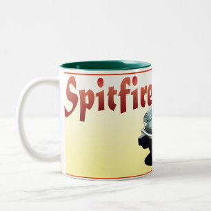 Spitfire Zweifarbige Tasse