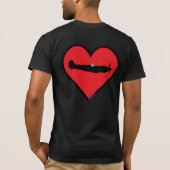 Spitfirefron u. -rückseite T-Shirt (Rückseite)