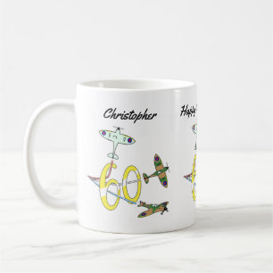 Spitfires 60. Geburtstag Kaffeetasse
