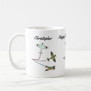 Spitfires Geburtstags-Kaffeetasse Kaffeetasse