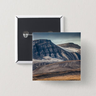 Spitsbergen Landschaftsbild-Foto Button