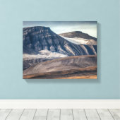 Spitsbergen Landschaftsbild-Foto Leinwanddruck (Insitu (Holzboden))